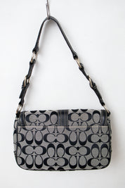 #164 Coach Bag Black | c. 214 | Size