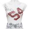 #50 United Colors Of Benetton T-shirt White | c. 190 | Size 12