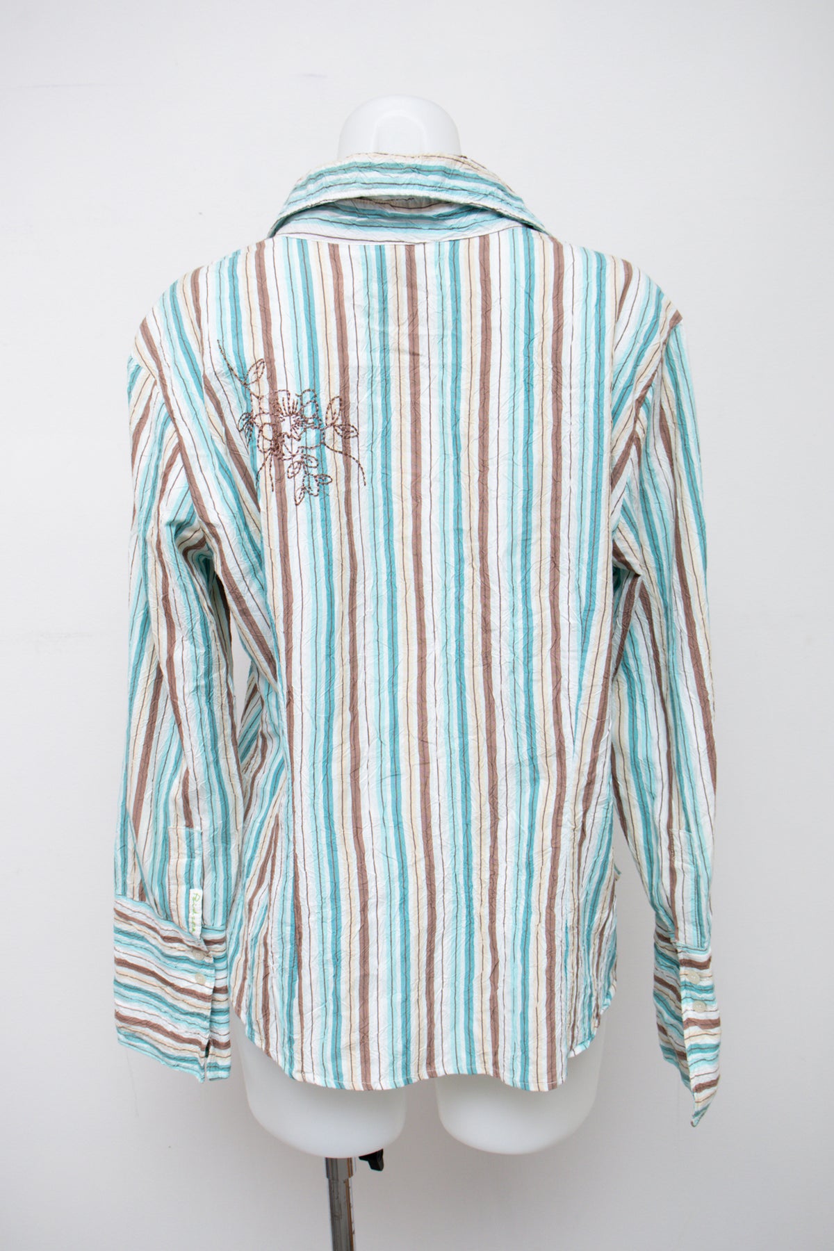 #048 Point Zero Long Sleeve Blue | c. 209 | Size 12