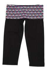 #190 Pink Yoga Capris Black | c. 211 | Size 6