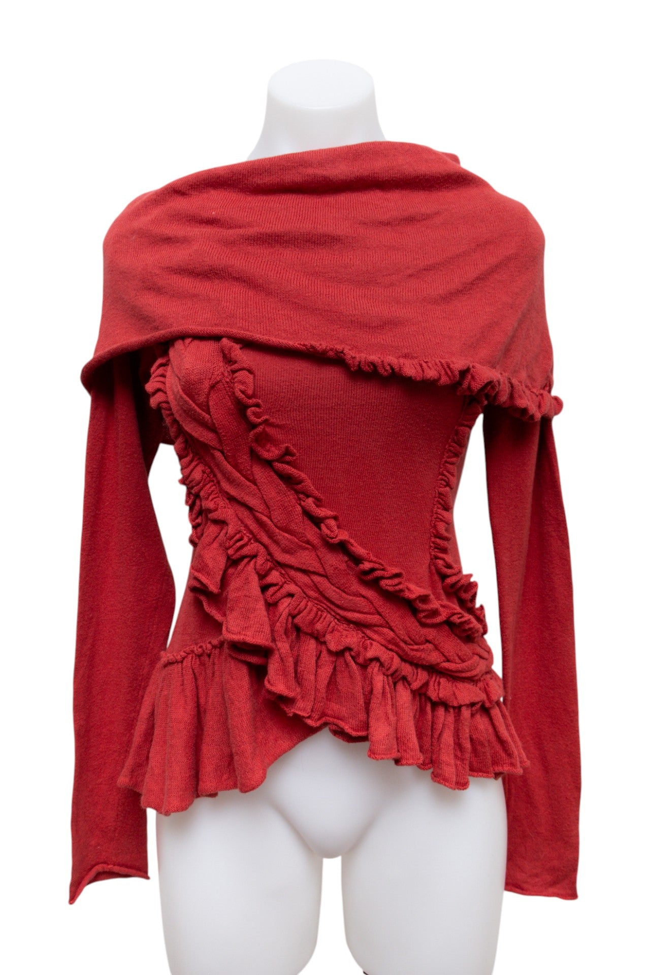 #85 Guinevere T-shirt Red | c. 192 | Size 8