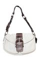 #168 Coach Shoulder Bag White | c. 206 | Size
