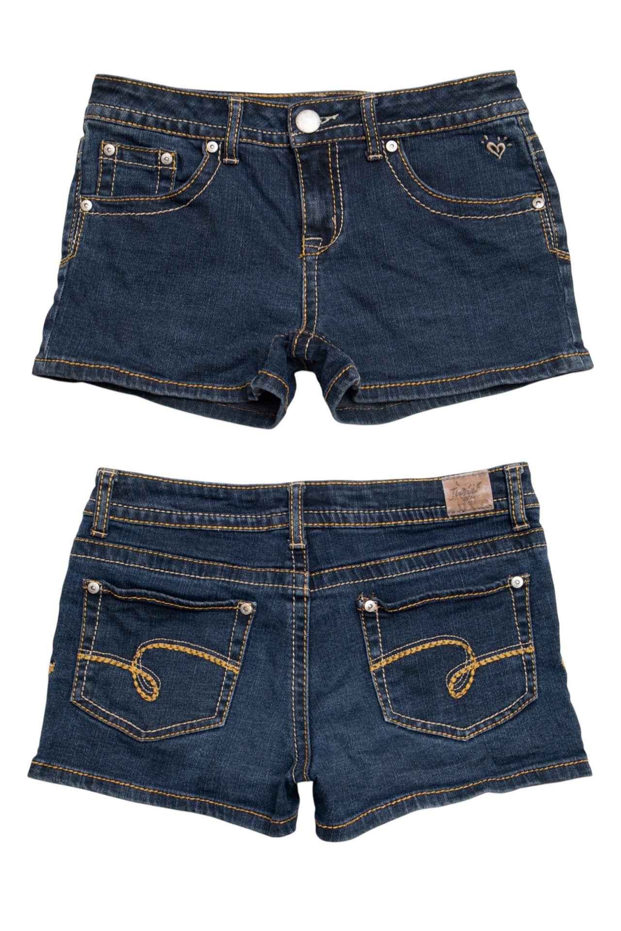 #138 Justice Booty Short Blue | c. 210 | Size 6
