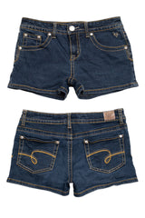 #138 Justice Booty Short Blue | c. 210 | Size 6