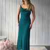#165 Laurence Kagan Gown Green | c. 208 | Size 14