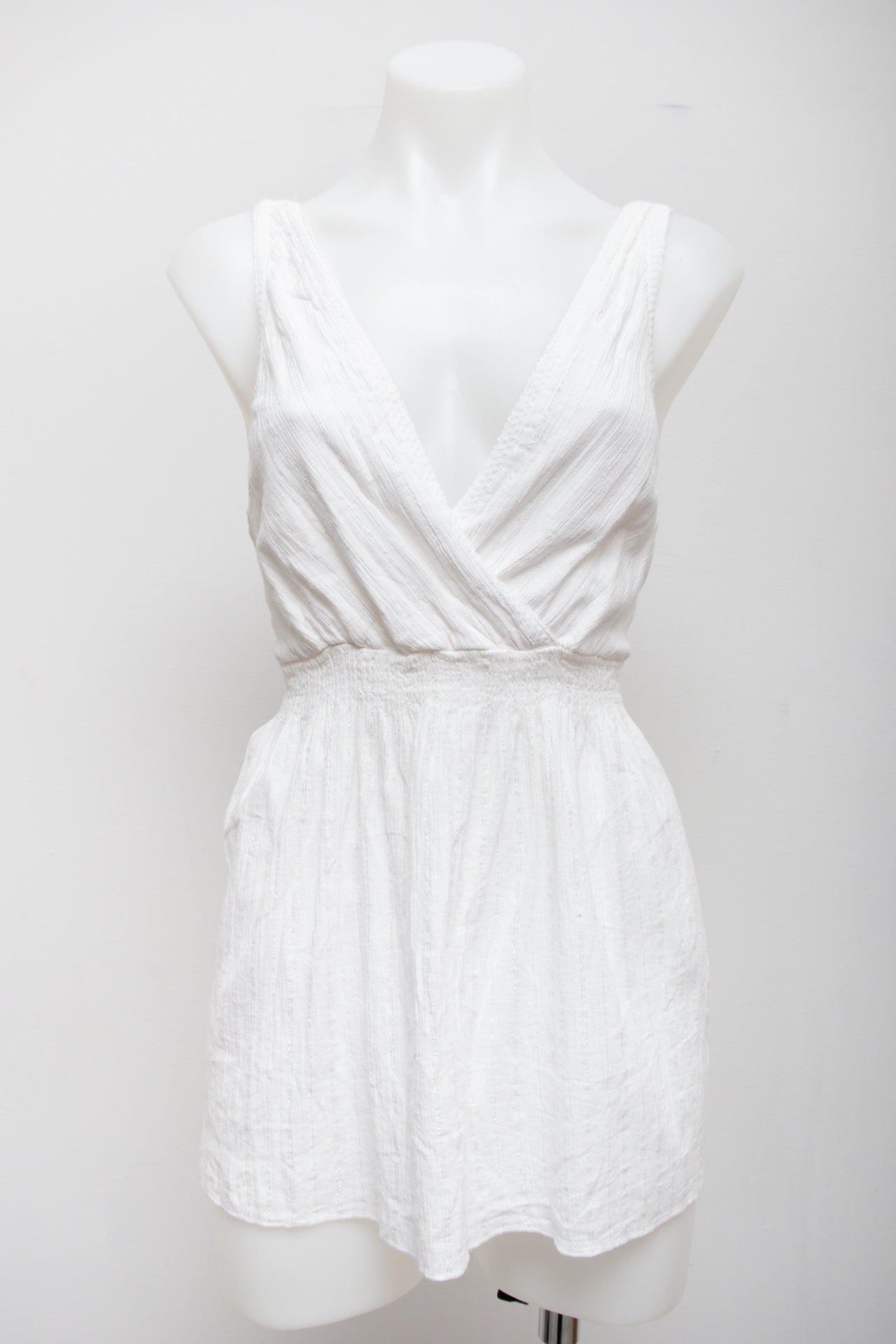 #83 Faded Glory Camisole Top White | c. 178 | Size 8/10
