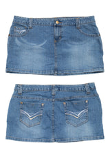 #053 Wear It Declare It Mini Skirt Blue | c. 204 | Size 12