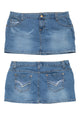#053 Wear It Declare It Mini Skirt Blue | c. 204 | Size 12