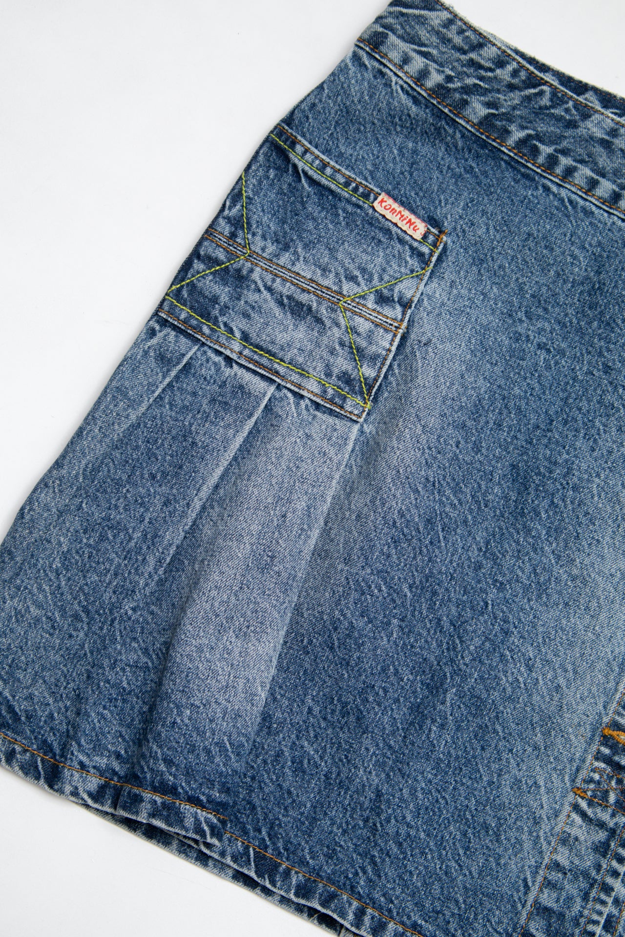 #126 Konminu Jeans Skirt Blue | c. 200 | Size 10