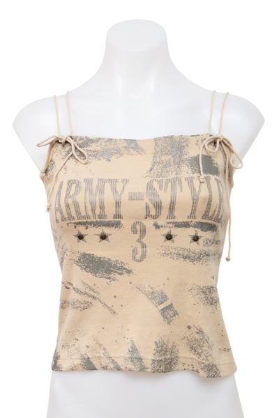 #027 Tribu Mod Cami Top Beige | c. 201 | Size 10