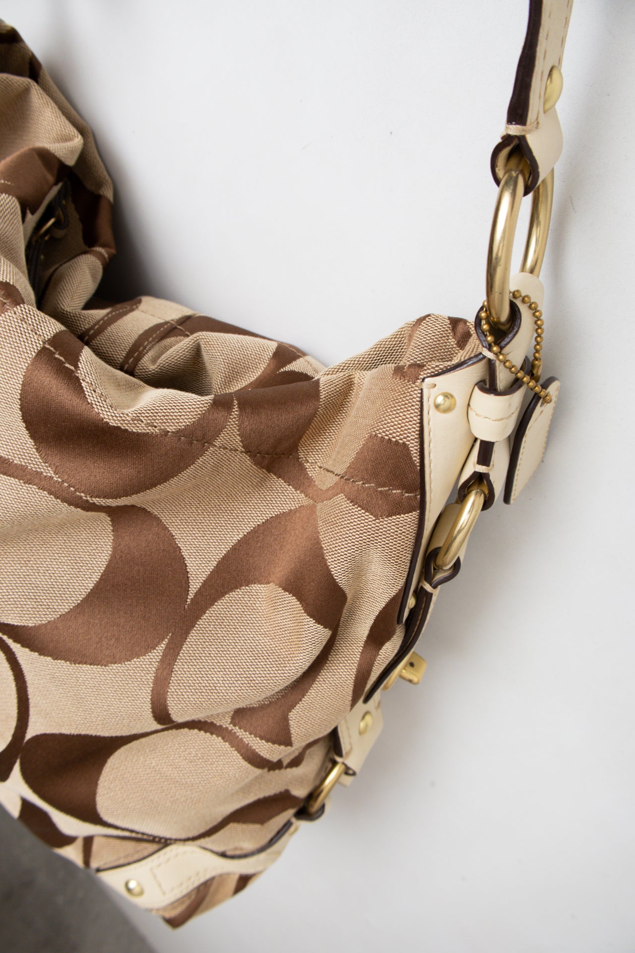 #192 Coach Shoulder Bag Brown | c. 200 | Size