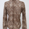 #072 Nine & Company T-shirt Brown | c. 200 | Size 8