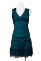 #189 Star City Dress Green | c. 205 | Size 10