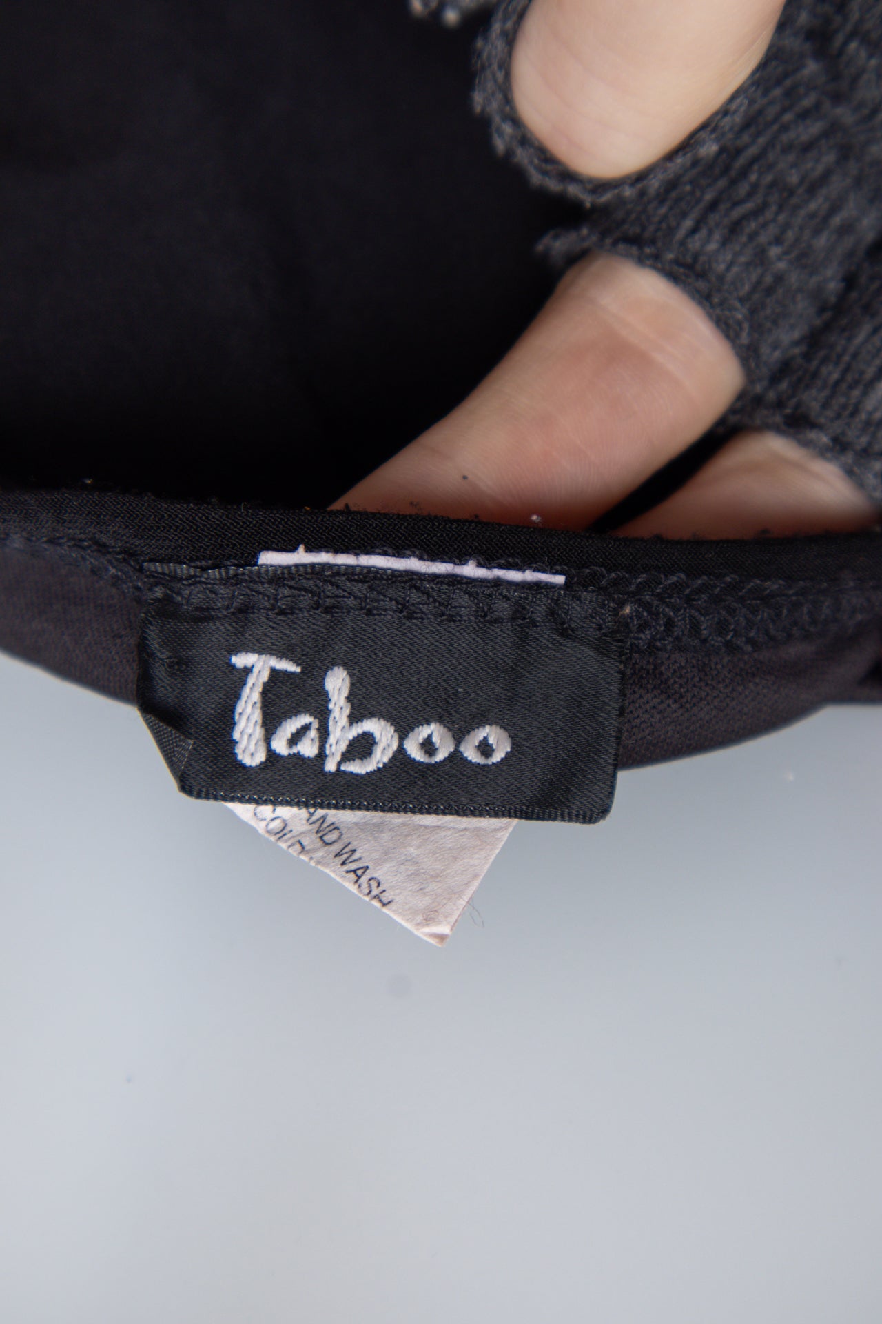 #152 Taboo Halter Top Black | c. 192 | Size 8
