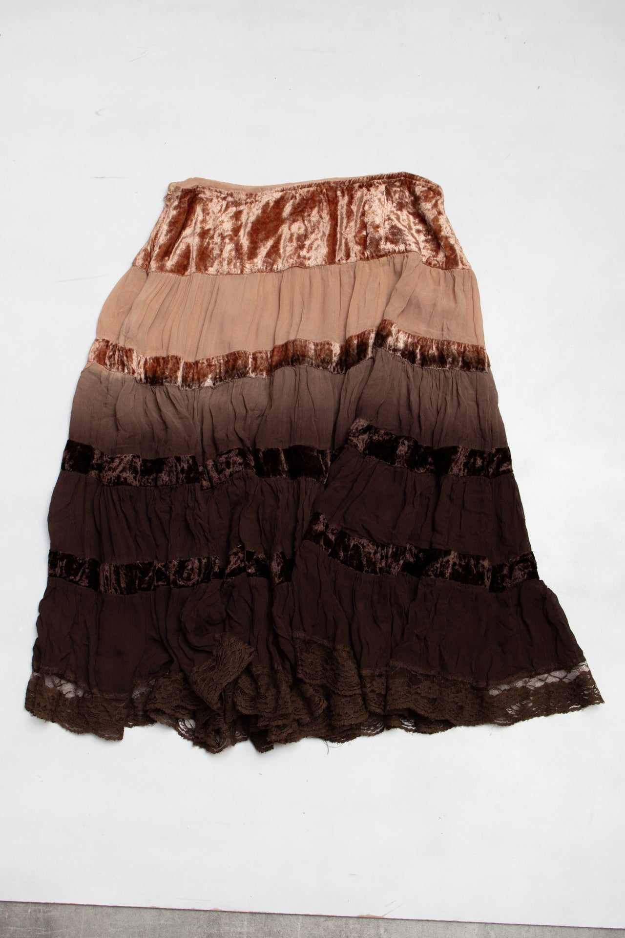 #160 Kaktus Skirt Brown | c. 197 | Size 10