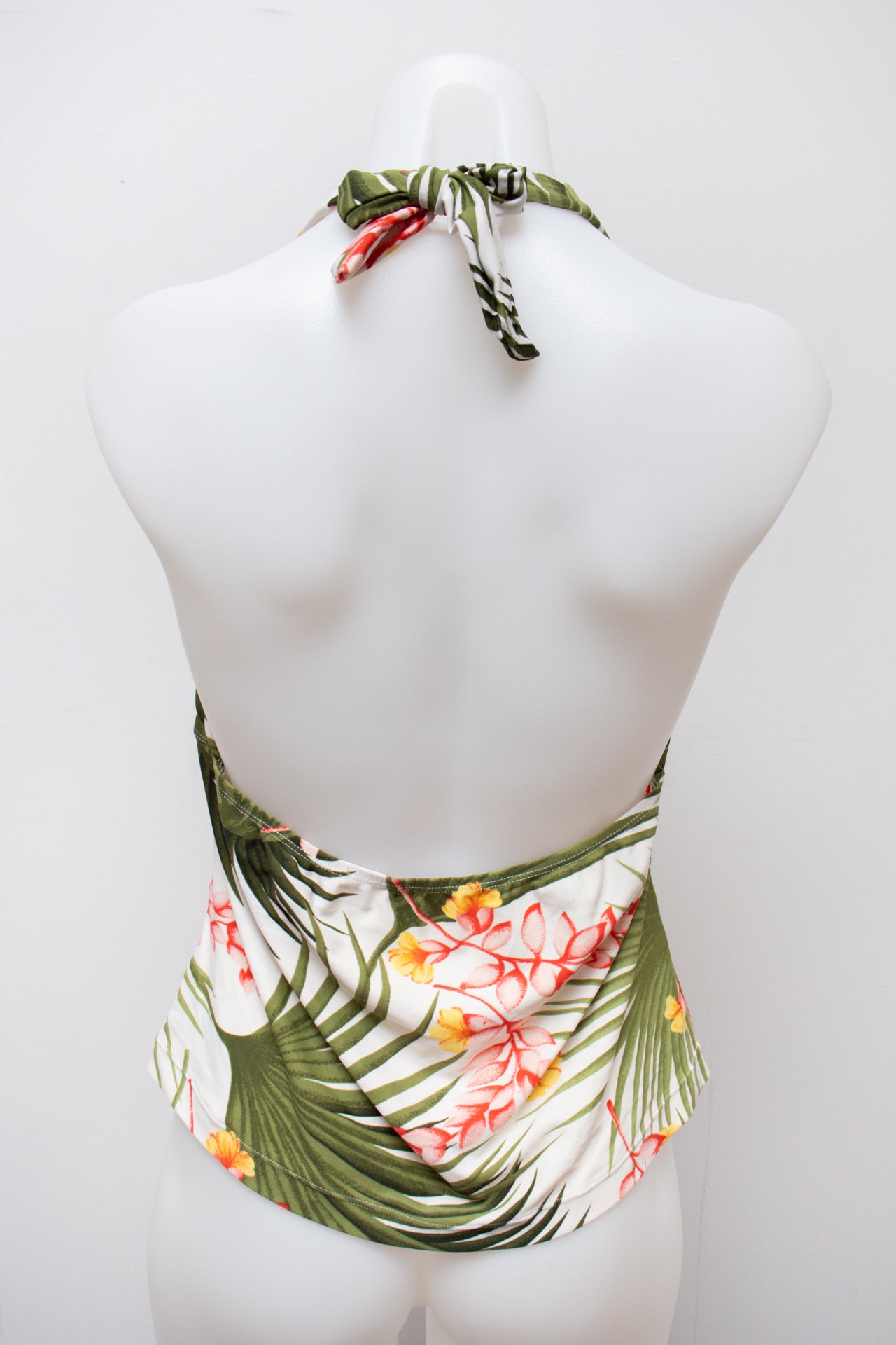 #29 Sun Blush Halter Top Green | c. 192 | Size 8