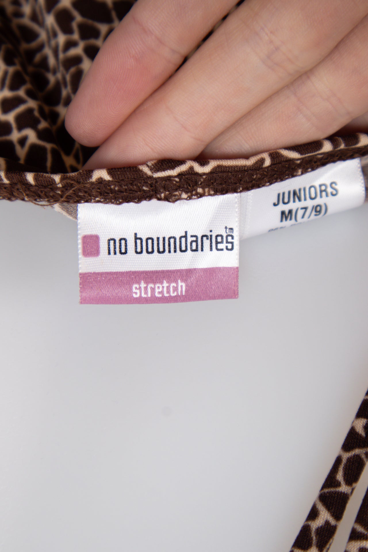 #113 No Boundaries Mini Skirt Brown | c. 206 | Size 8