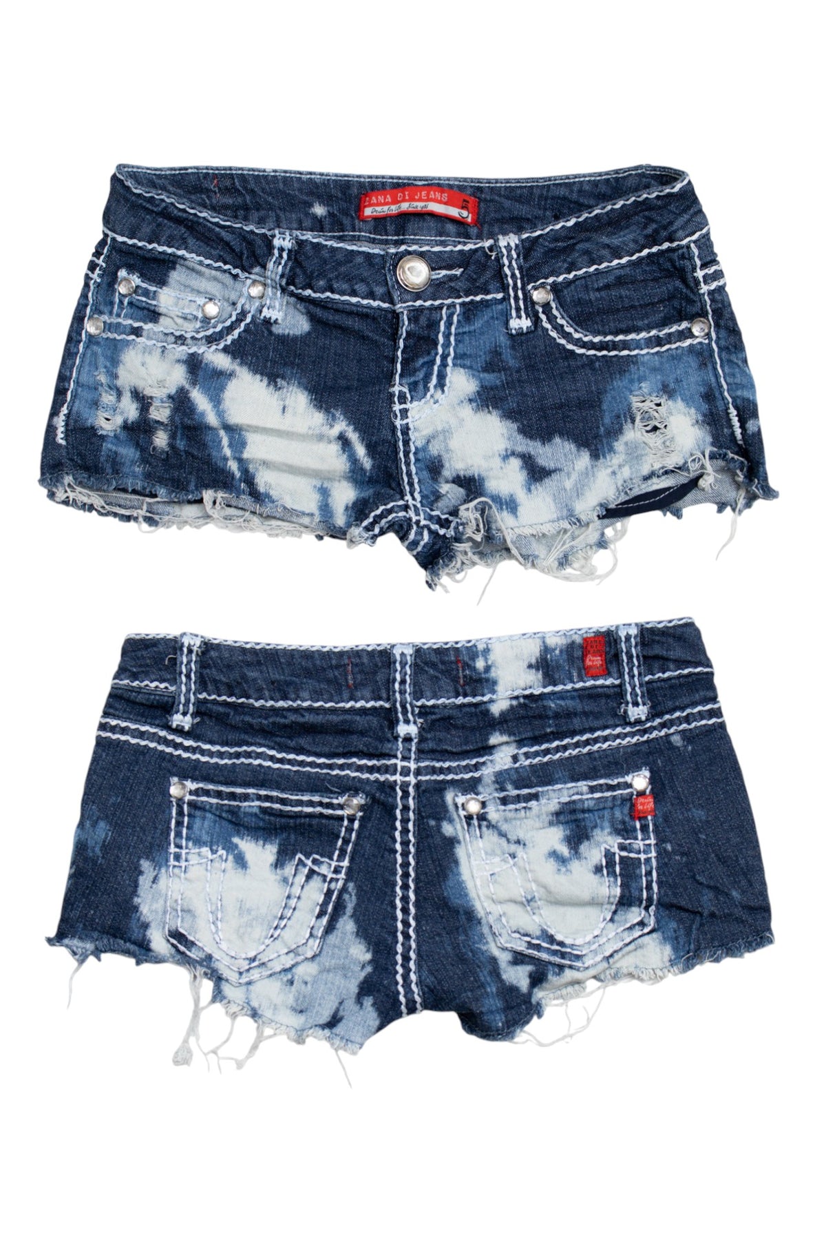 #191 Zana Di Jeans Booty Short Blue | c. 209 | Size 6