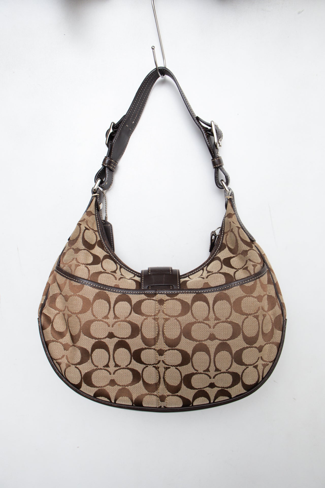 #188 Coach Shoulder Bag Brown | c. 202 | Size