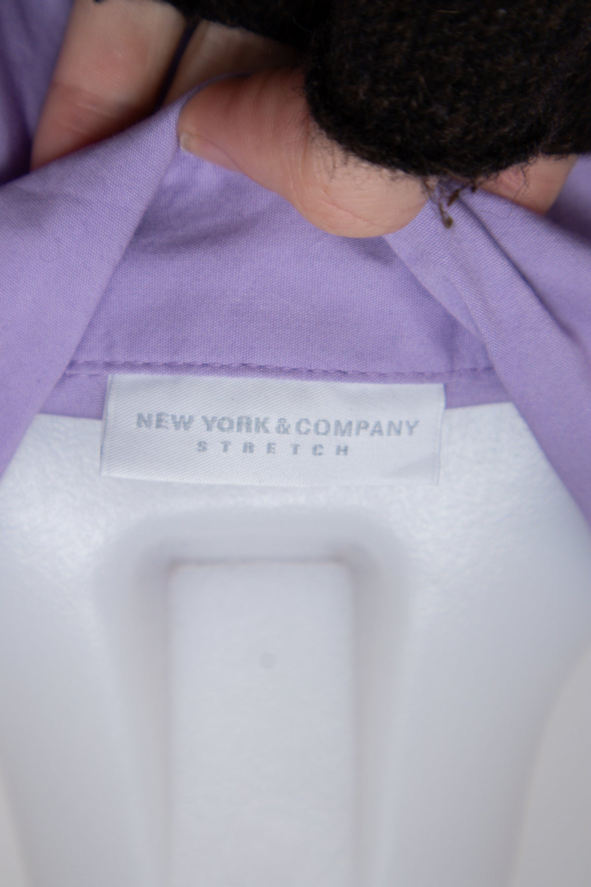 #055 New York & Company Long Sleeve Purple | c. 209 | Size 10