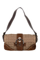 #171 Coach Shoulder Bag Brown | c. 206 | Size