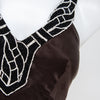 #07 Ann Taylor Silk Halter Brown | c. 196 | Size 6