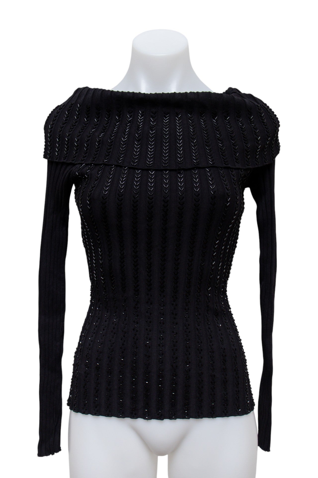 #80 Caché T-shirt Black | c. 192 | Size 8