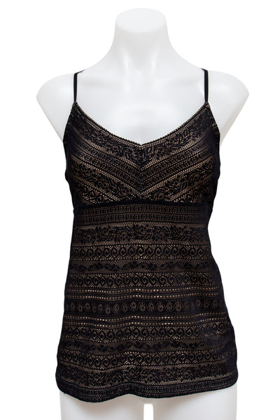 #63 Ann Taylor Loft Camisole Top Black | c. 185 | Size 12