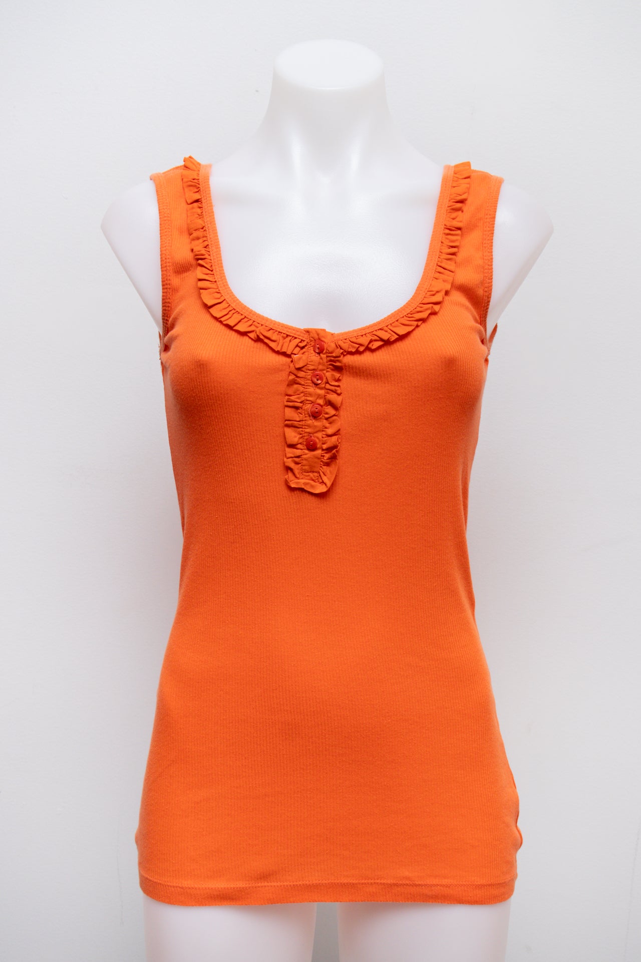 #23 Clockhouse Tank Top Orange | c. 192 | Size 10
