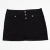 #150 Jordache Mini Skirt Black | c. 200 | Size 8