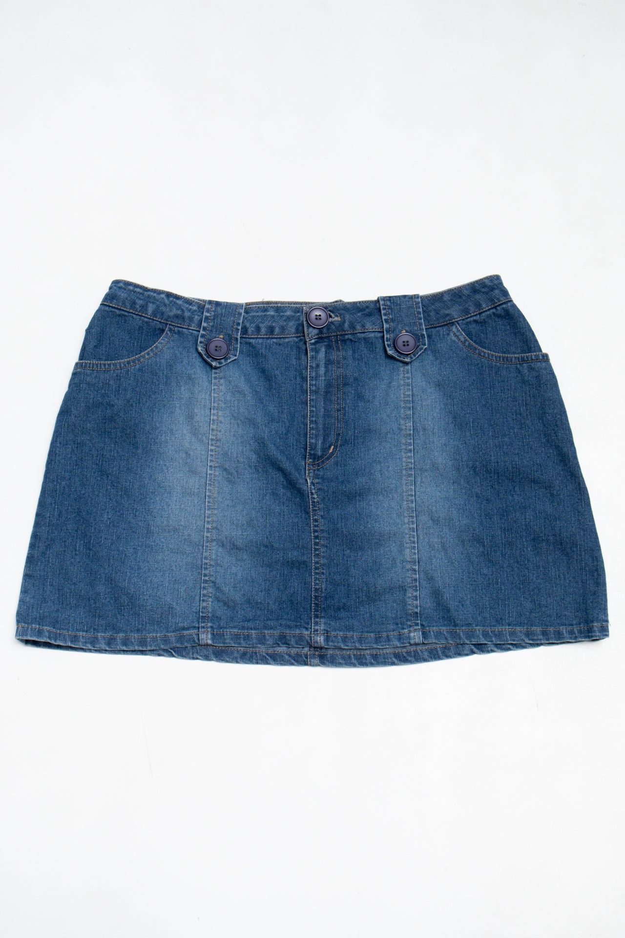 #207 Ragale Dangle Stitch Skirt Blue | c. 199 | Size 10