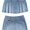 #149 Mudd Mini Skirt Blue | c. 190 | Size 8