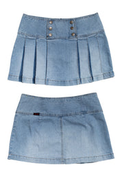 #149 Mudd Mini Skirt Blue | c. 190 | Size 8