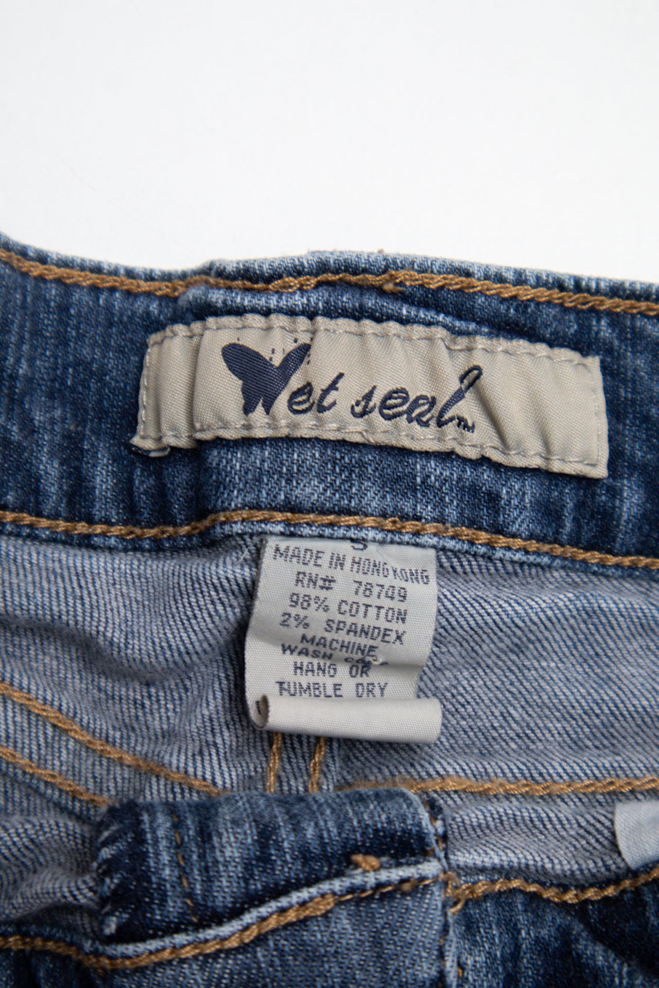 #097 Wet Seal Denim Shorts Blue | c. 201 | Size 6