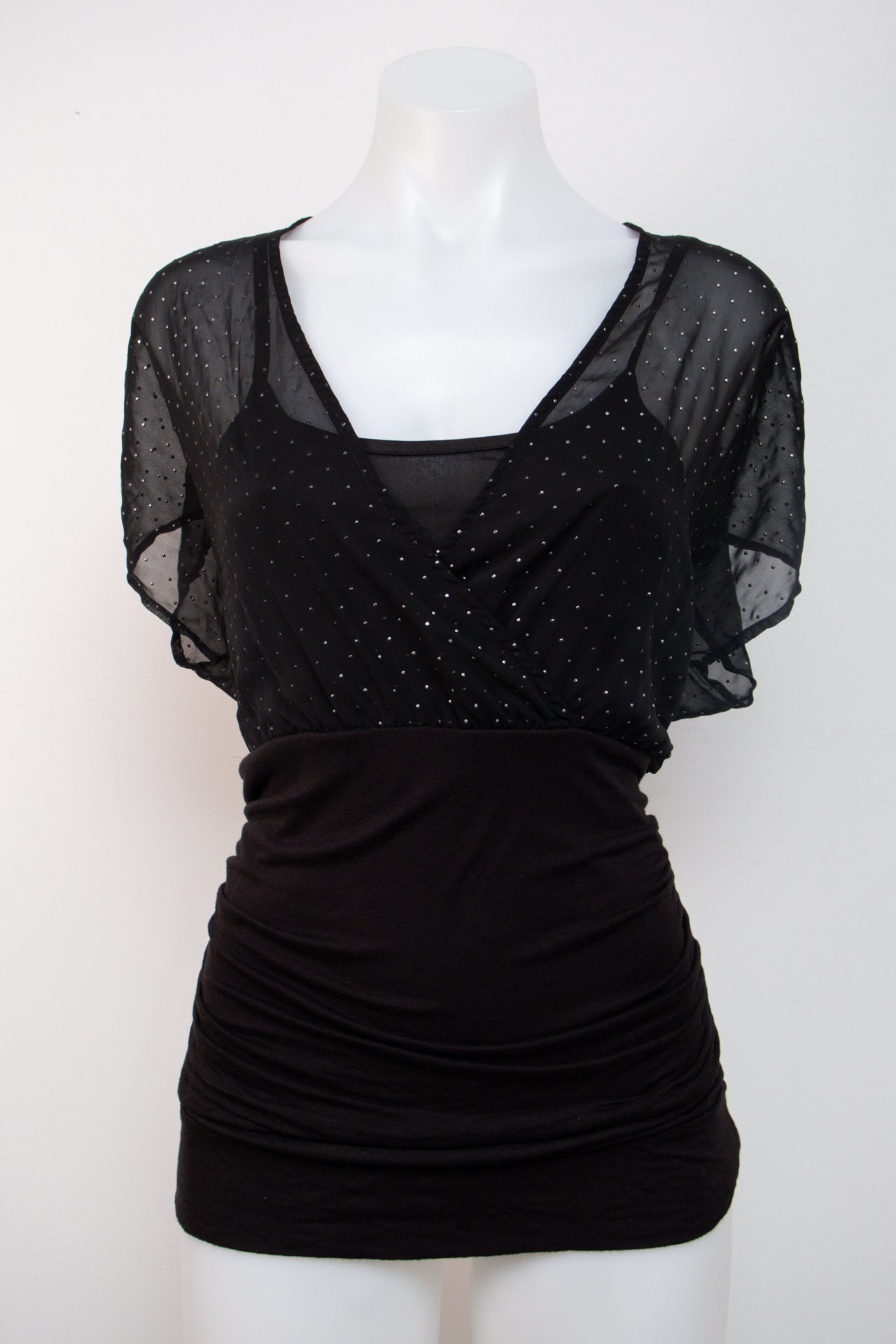 #125 Maurices Camisole Top Black | c. | Size 8