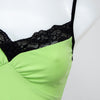 #028 Illusion Cami Top Green | c. 200 | Size 8