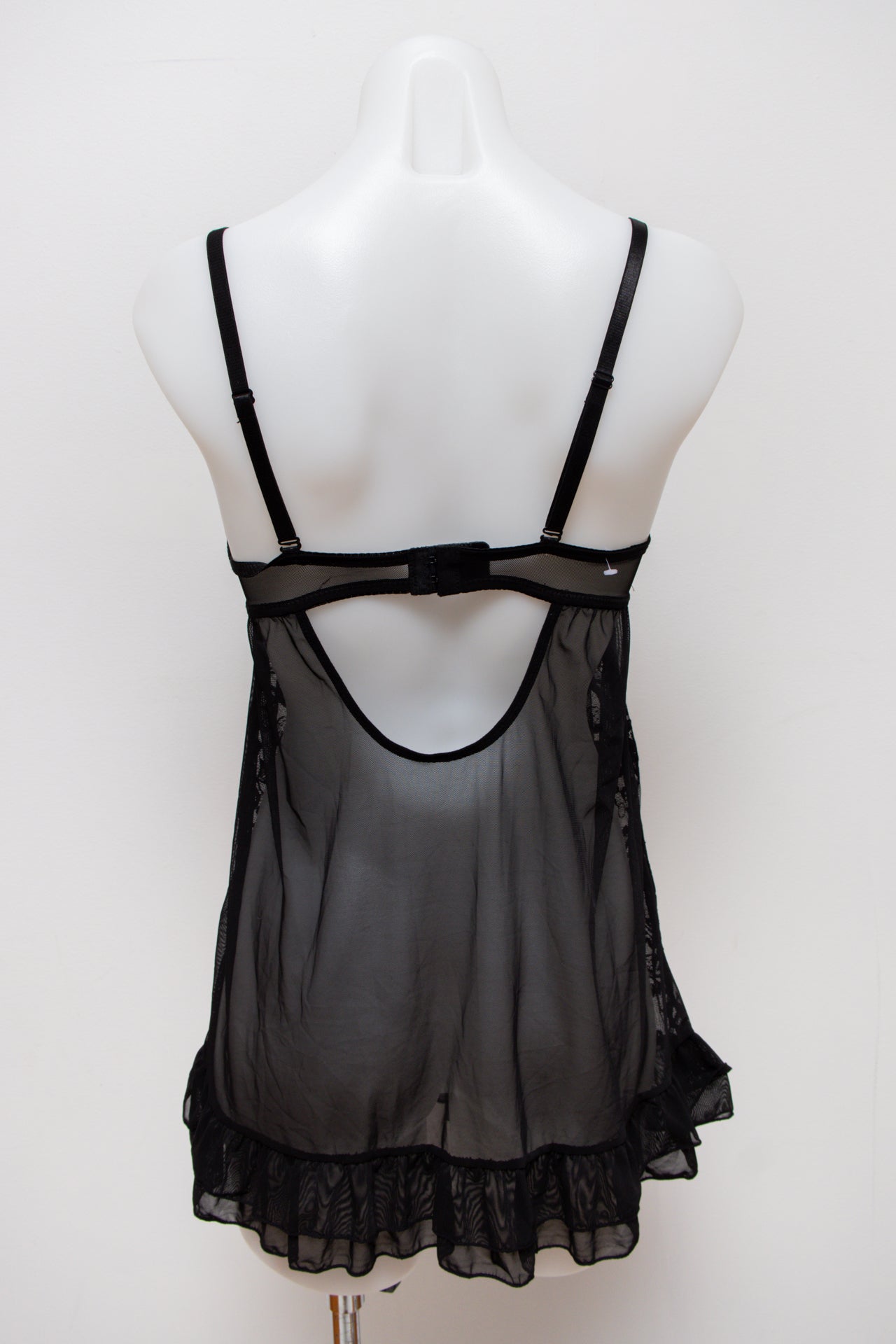 #105 Cami Top Black | c. 187 | Size 10/12C