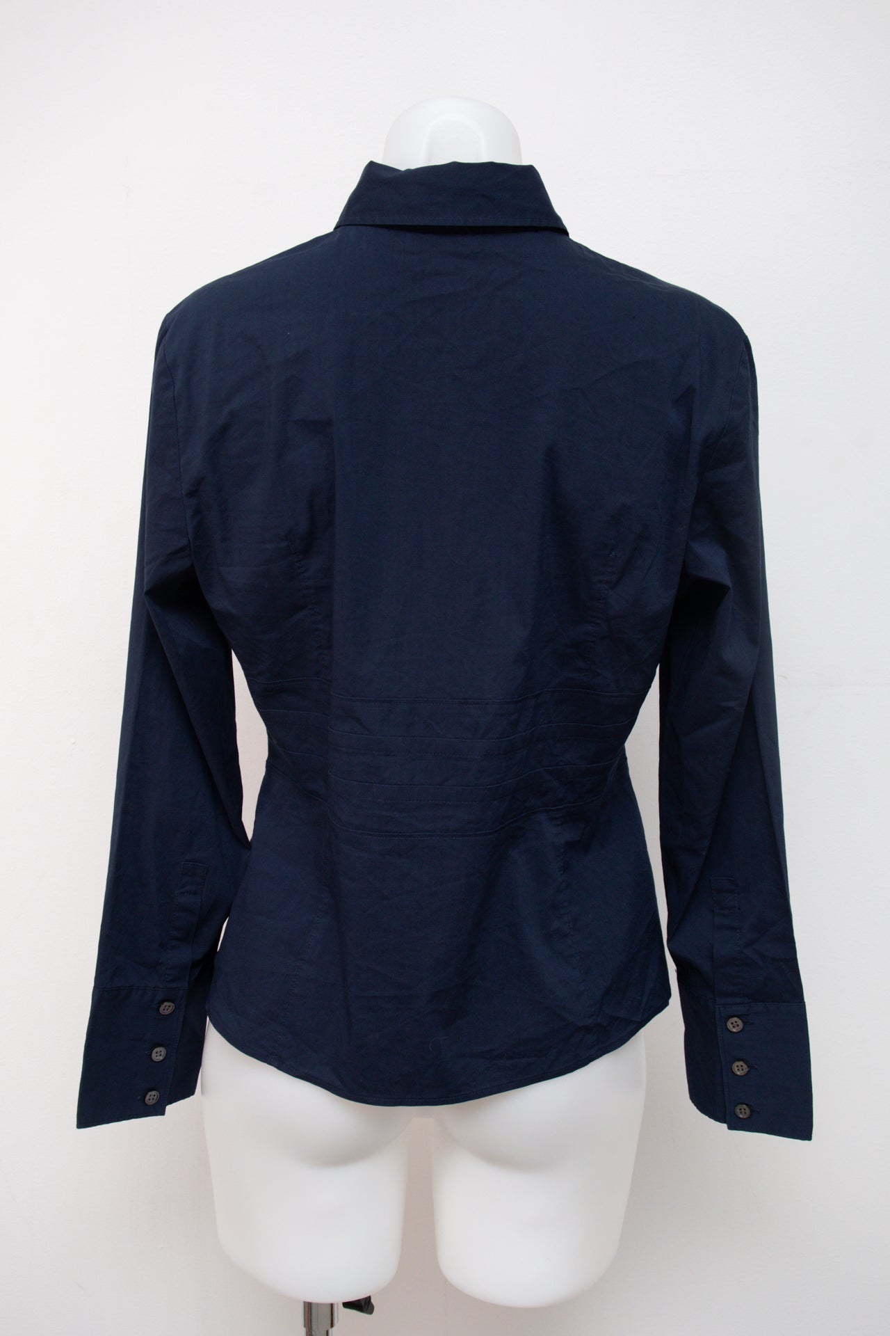 #052 Talbots Petites T-shirt Navy | c. | Size 8