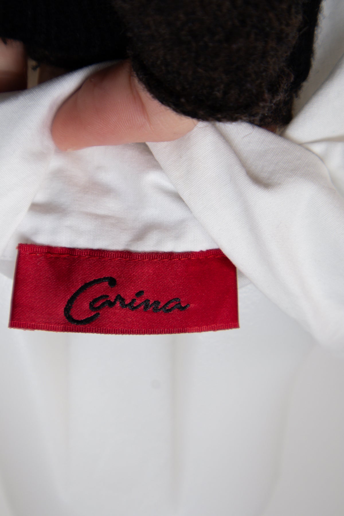 #062 Carina Long Sleeve White | c. 209 | Size 8