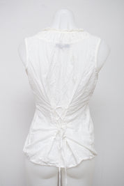 #022 Folia Short Sleeve White | c. 209 | Size 8