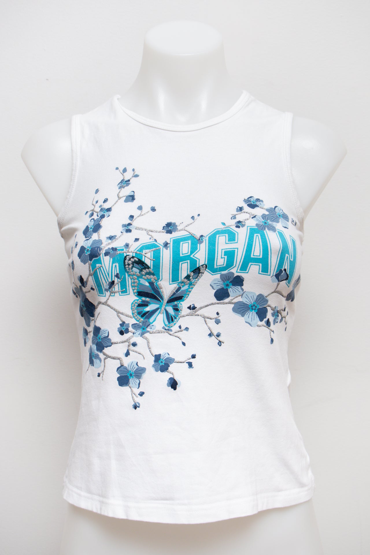 #13 Morgan Tank Top White | c. 190 | Size 8