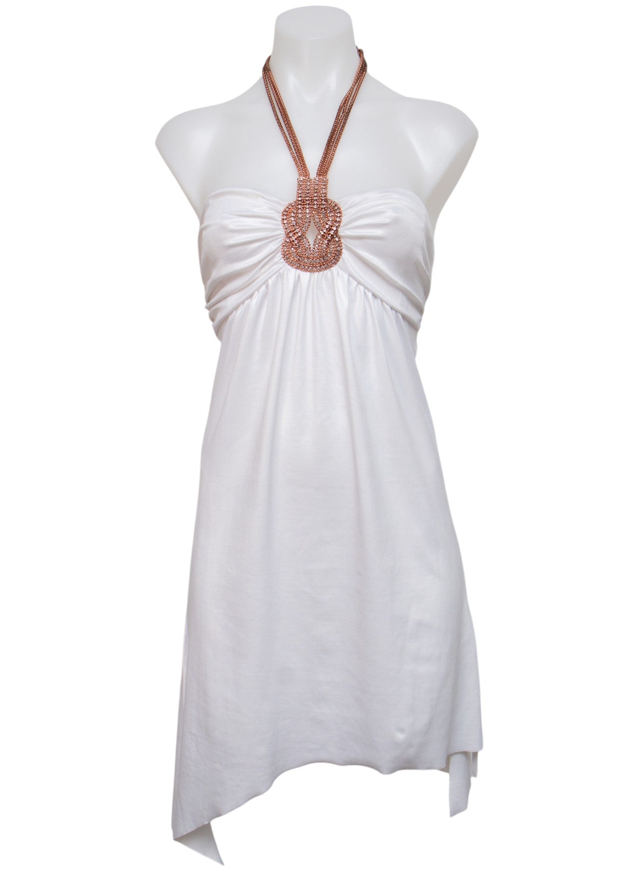 #166 Tentation Dress White | c. 212 | Size 10