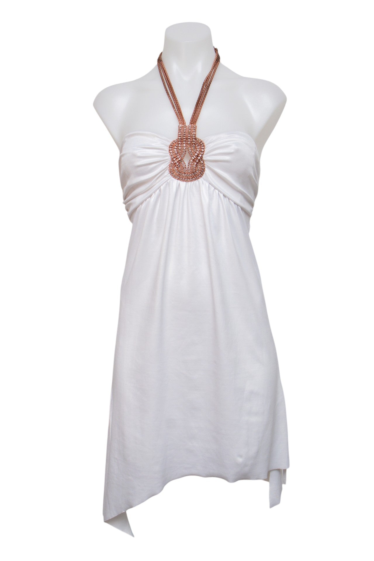 #166 Tentation Dress White | c. 212 | Size 10