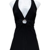 # Big Star Halter Top Black | c. 193 | Size 12/14