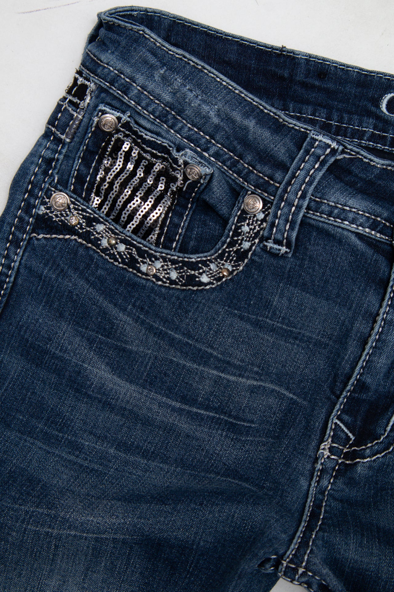 #024 Grace Jeans Blue | c. 206 | Size 8