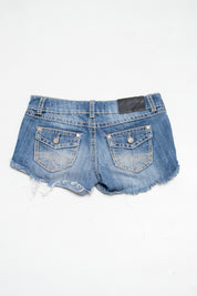 #186 Almost Famous Booty Short Blue | c. 209 | Size 8