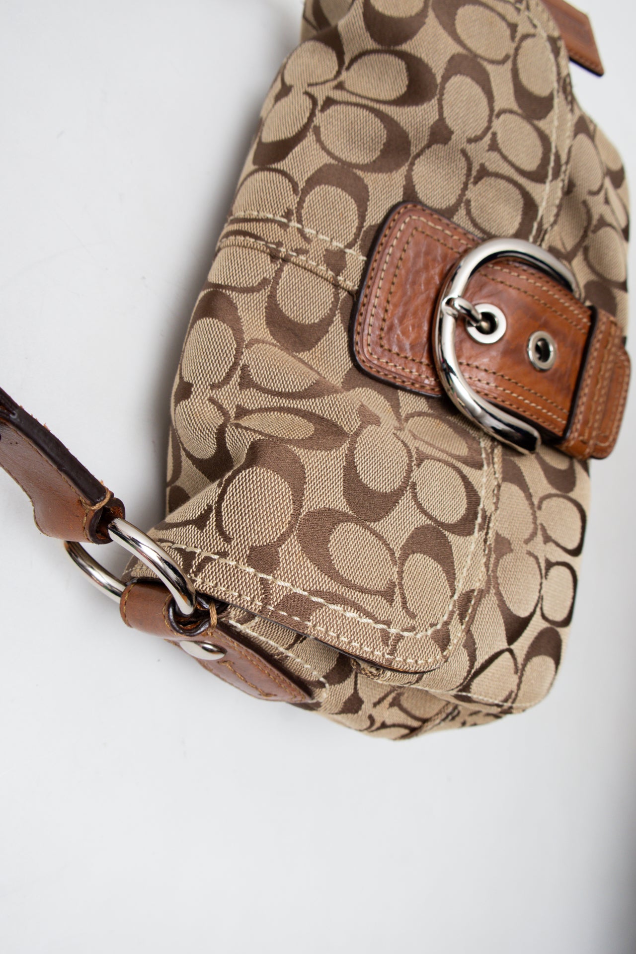 #179 Coach Shoulder Bag Brown | c. 202 | Size