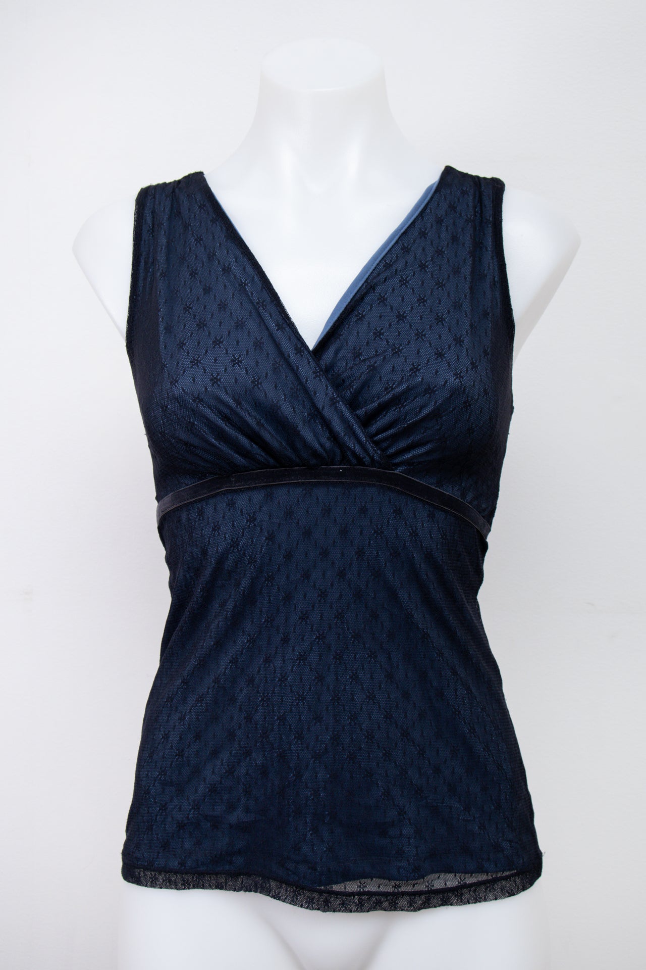 #93 Ann Taylor Petites Tank Top Navy | c. 198 | Size 8