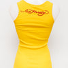 #48 Ed Hardy Tank Top Yellow | c. 193 | Size 10
