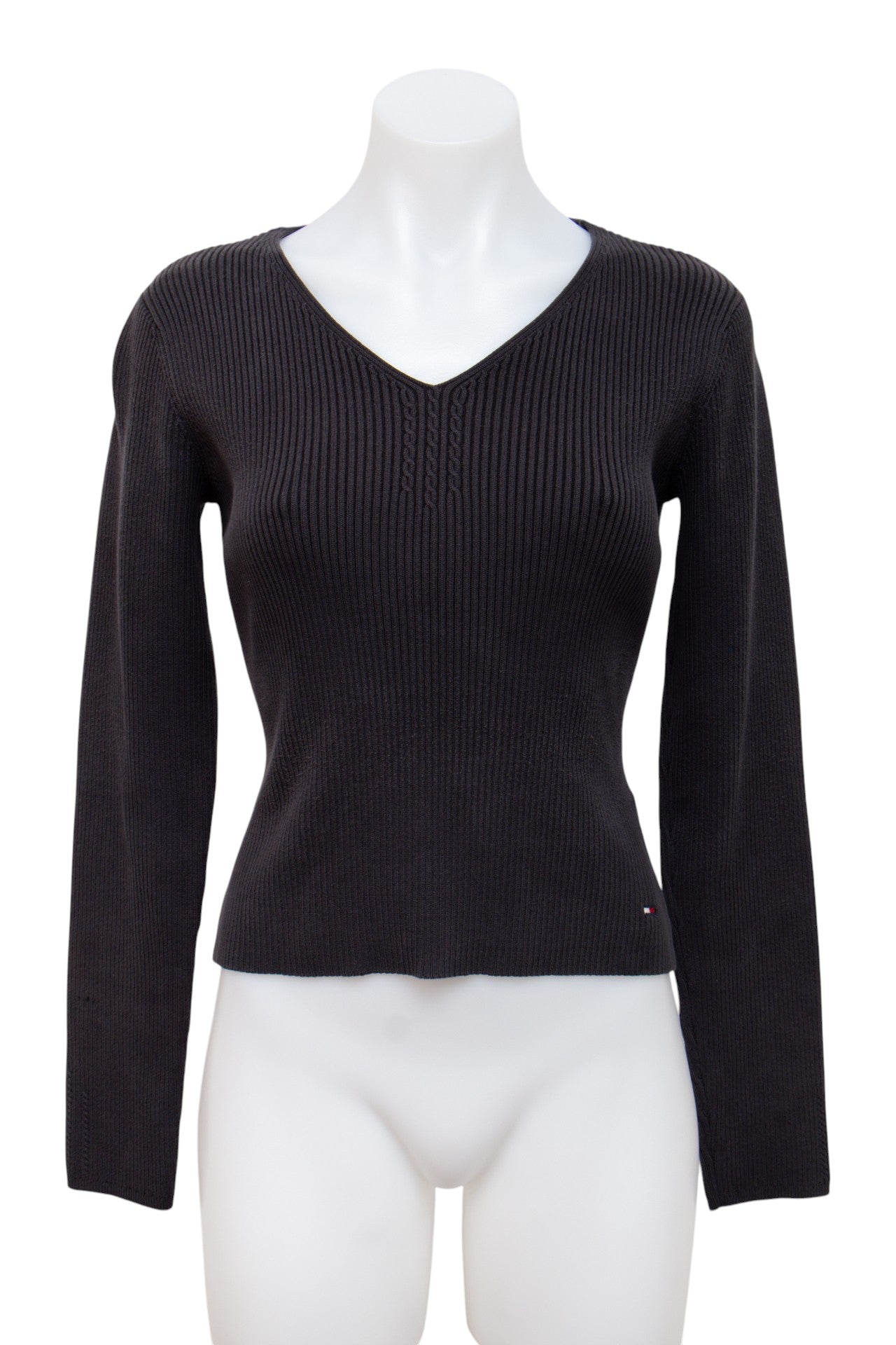 #107 Tommy Hilfiger T-shirt Black | c. 197 | Size 8